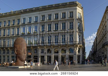Place De La Comedie Or Comedy Square In Bordeaux