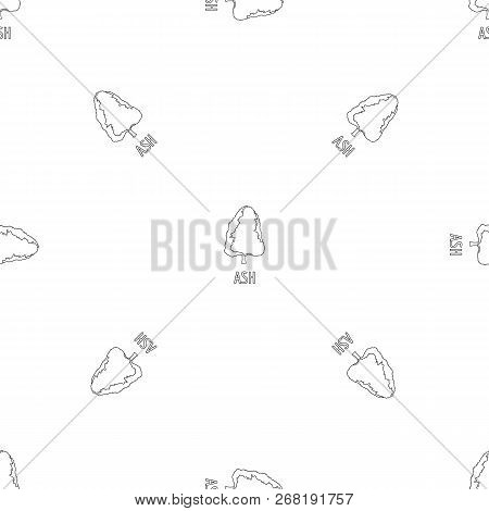 Ash Pattern Seamless Vector Repeat Geometric For Any Web Design