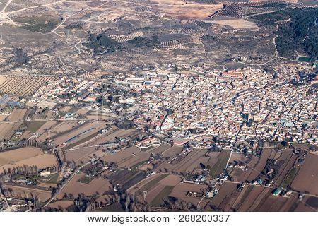 Aerial View Of Morata De Tajuna Town, Spain
