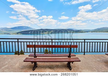 Provencal Village Of Sainte Croix Du Verdon, France