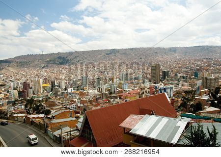 Buildings In La Paz City - Bolivia