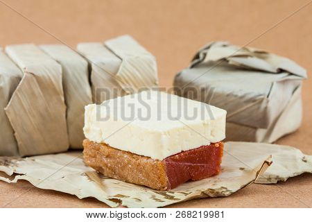 Traditional Colombian Sweet From The Velez Town In Santander Called Bocadillo