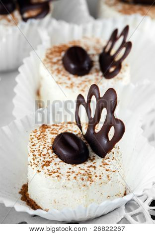Gebäck mit Schokolade