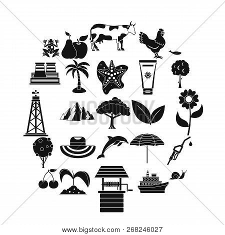 Caloric Icons Set. Simple Set Of 25 Caloric Vector Icons For Web Isolated On White Background