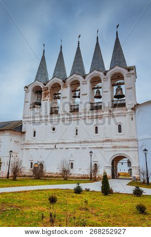 Tikhvin Assumption Monastery Fall 2018, A Russian Orthodox, Tihvin, Saint Petersburg Region, Russia