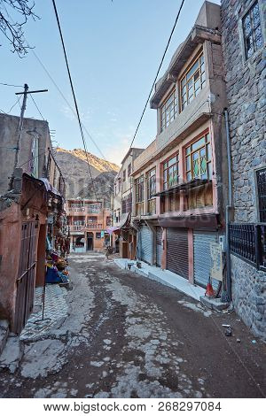 Imlil City In The Atlas Mountains Of Morocco