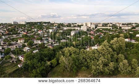 Aerial View Of Zhytomyr City In Ukraine