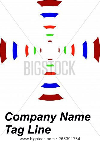 New Mordern Colorful Wifi Symbol Logo And Vector,showing Four Direction.