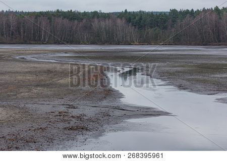 Pond Next To Schwandorf In Bavaria, Charlottenhofer Weihergebiet