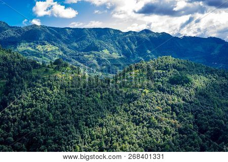 Landscape Of Himalayas - Pithoragarh In Kumaon Uttarakhand