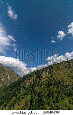 Himalayan Landscape In Sankri Range, Uttrakhand, India