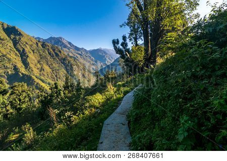 Way Or Path For Village In Himalayas - Sankri Range, Uttarakhand -