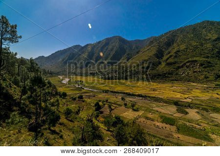 Fields In Mountains - Sankri Range, Uttarakhand, India