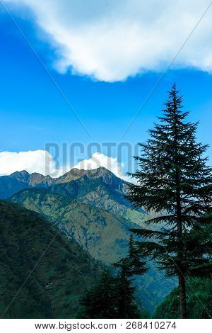 Sunset In Mountains - Landscape Of Himalayas, Sankri, India