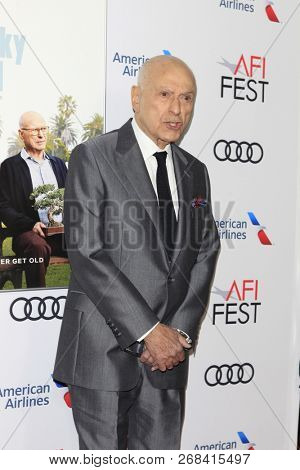 LOS ANGELES - NOV 10:  Alan Arkin at the AFI FEST 2018 - 
