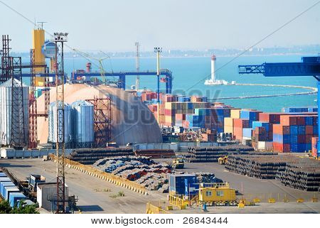 ท่าเรือคลังสินค้าบรรจุภัณฑ์และอุตสาหกรรม cargoes