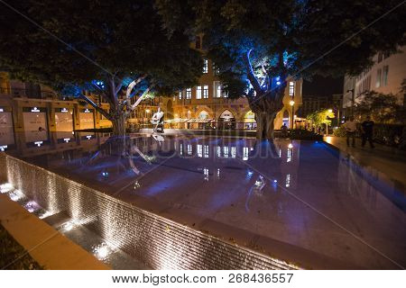 Beirut, Lebanon - September, 04, 2015: The Beirut Souks In Downtown. This Outdoor Colorful Entertain