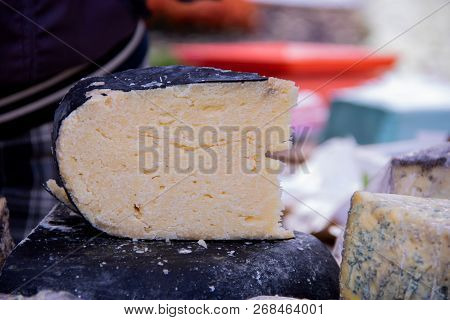 Chopped Cheese On The Background Street Food Fastival