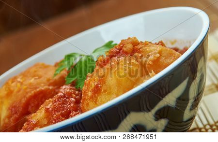 Kashmiri Dum Olav - Make With Baby Potatoes  Add Ground Fennel Seeds.