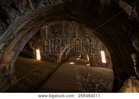 Shipyard Tersane, Alanya Historical Dockyard. Alanya, Antalya District, Turkey, Asia