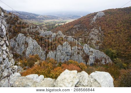 Autumn Countryside Near Soko Banja, Serbia