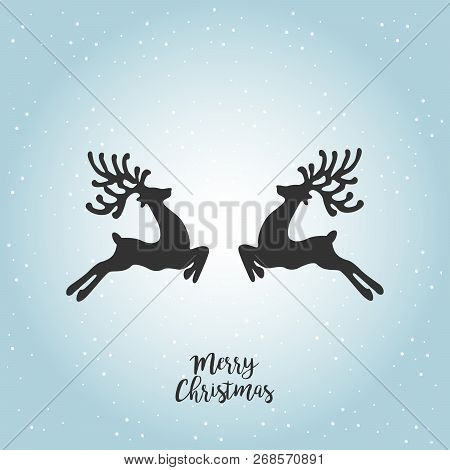Merry Christmas Icon Chrictmas Design Made In Vector
