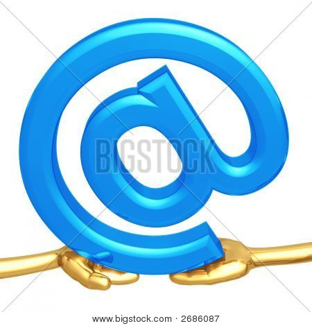 Symbole partagé par courriel