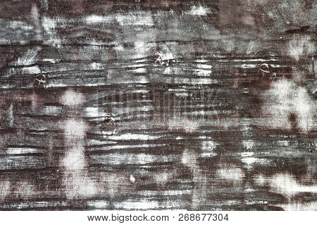 Cute Red Grunge Texture Of Board With Large Cleared Spots - Abstract Photo Background