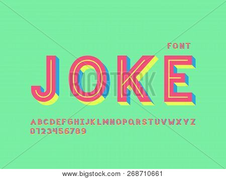 Joke Font. Vector Vector & Photo (Free Trial) | Bigstock