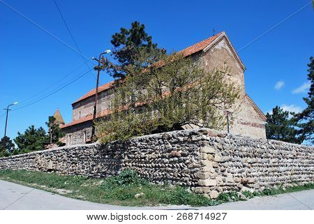 The Beautiful Ancient Urbnisi Monastery In Georgia