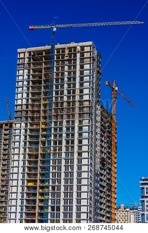 Construction Of Modern Urban Residential Architecture