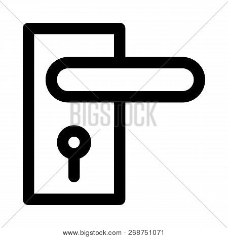 Key Lock Room Entry Door Locking System