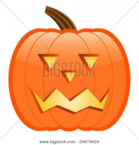 Unheimlich Jack-O-Laterne; perfekt für Halloween-Projekte