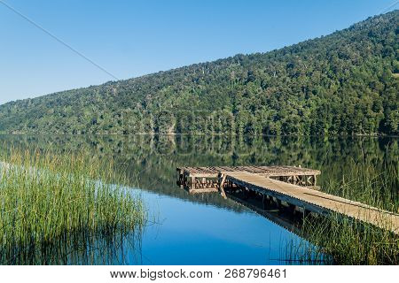 Lago Tilquilco Lake In National Park Huerquehue, Chile