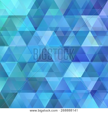 Geometrical Abstract Retro Triangular Background Template Design