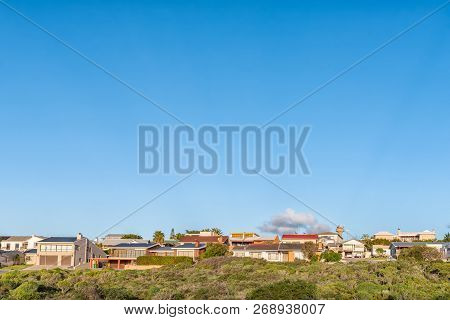 Langebaan, South Africa, August 20, 2018: A View Of Houses In Langebaan In The Western Cape Province