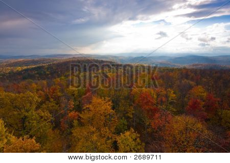 Efterårsfarver, sydlige Vermont