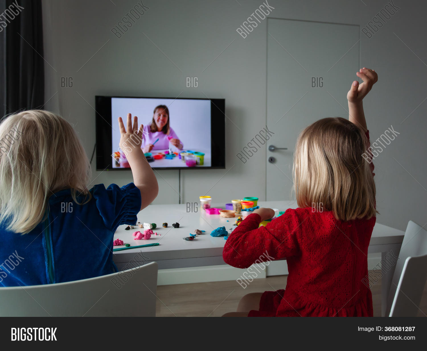 Kids Play Clay Molding Image & Photo (Free Trial) Bigstock