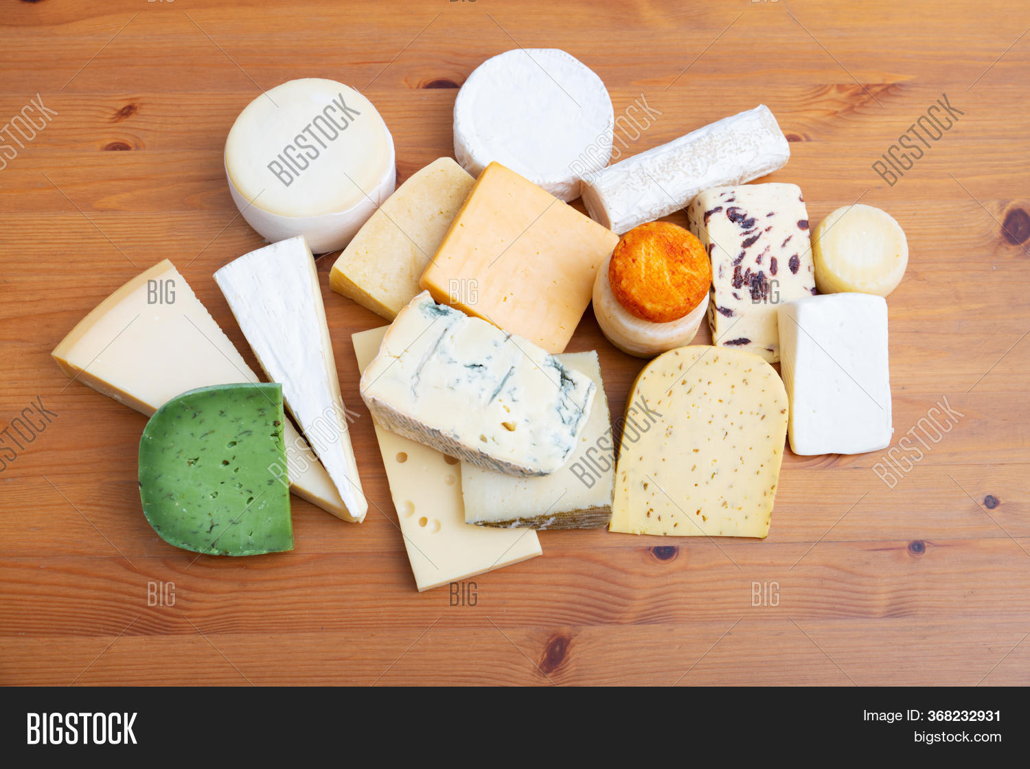 Heap Assorted Cheeses Image & Photo (Free Trial) Bigstock