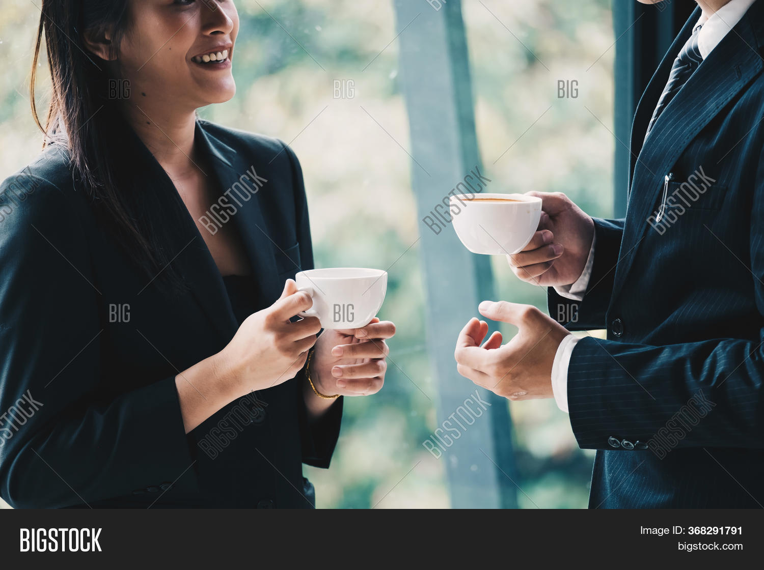 Coffee Break. Group Image & Photo (Free Trial) Bigstock