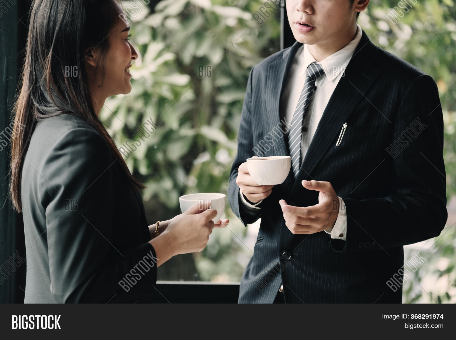 Coffee Break. Group Image & Photo (Free Trial) Bigstock