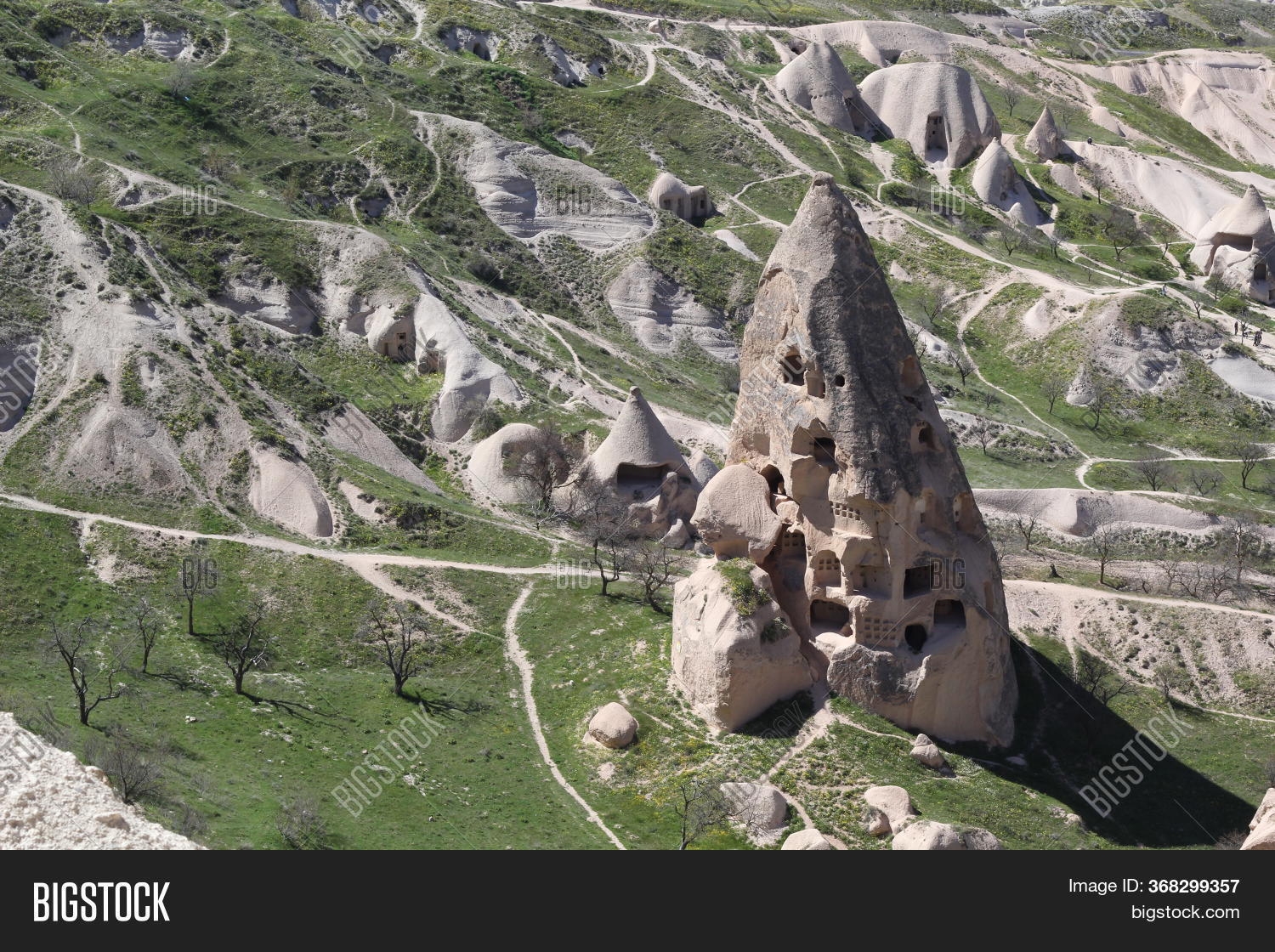 Cappadocia Rock Houses Image & Photo (Free Trial) Bigstock