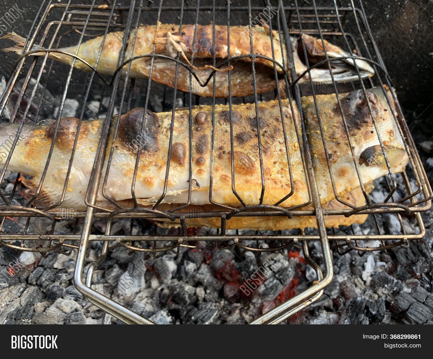 Grilling Fish During Image & Photo (Free Trial) Bigstock