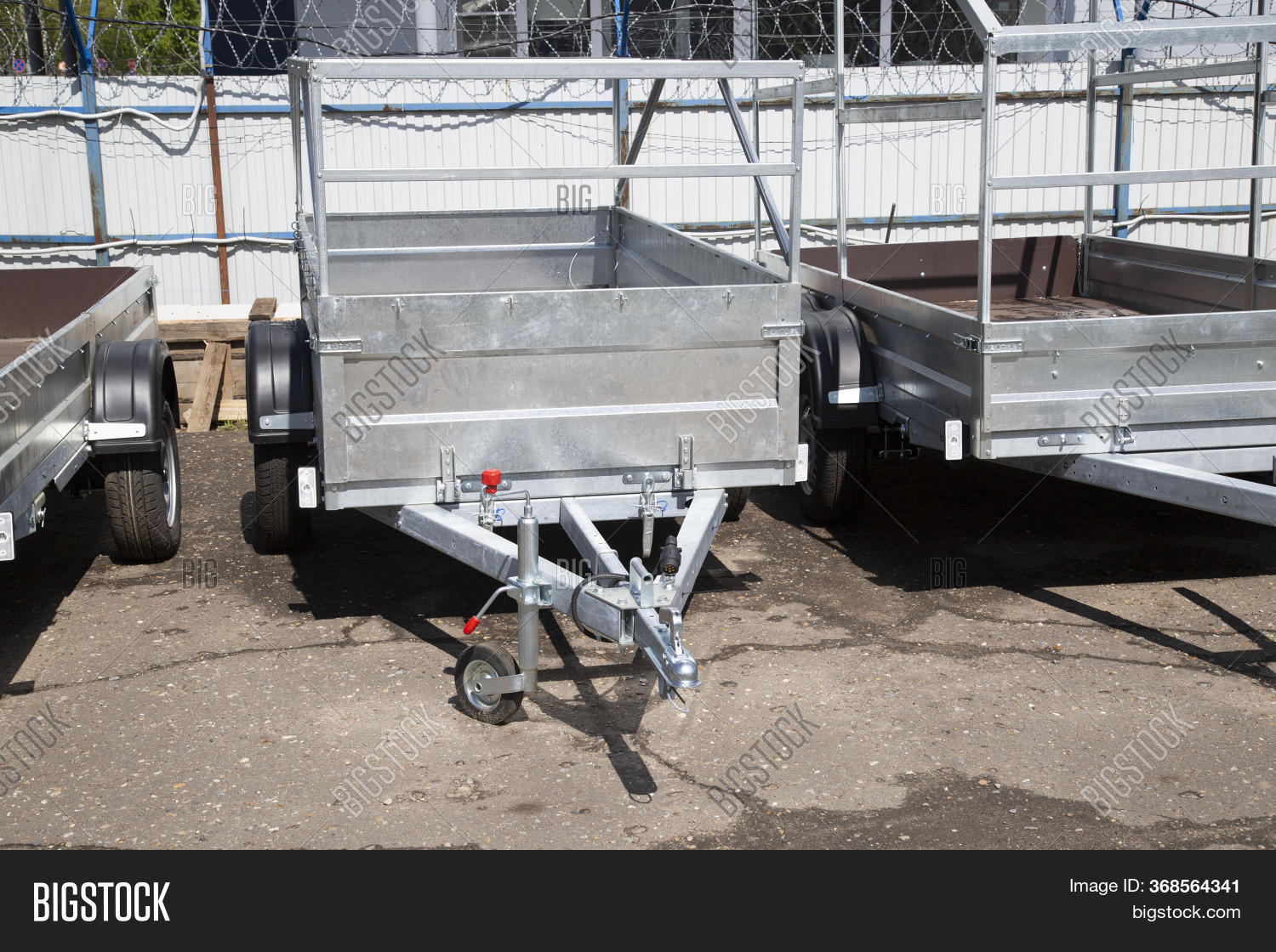 Car Open Trailer. Image & Photo (Free Trial) Bigstock