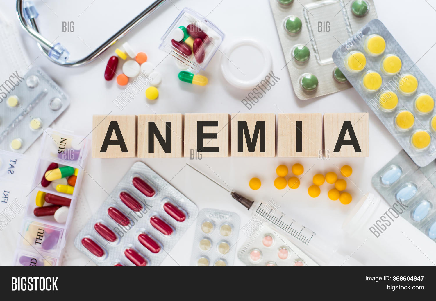 Anemia Word Written On Image & Photo (Free Trial) Bigstock