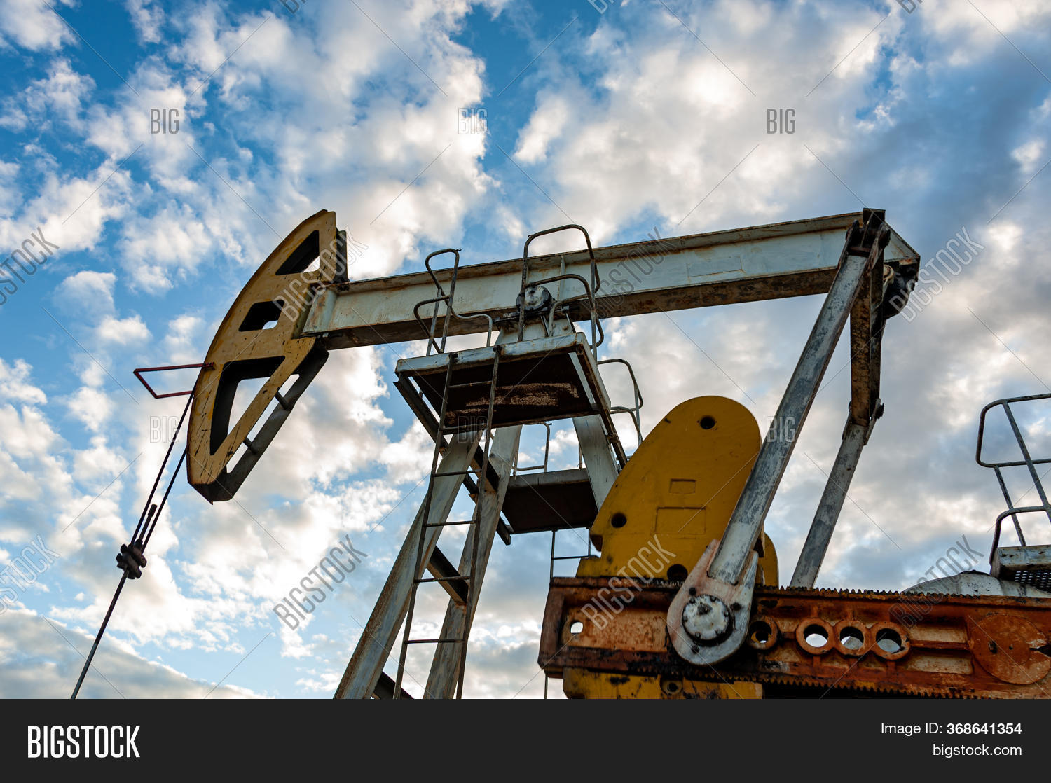 Oil Pump Rig. Oil Gas Image & Photo (Free Trial) | Bigstock