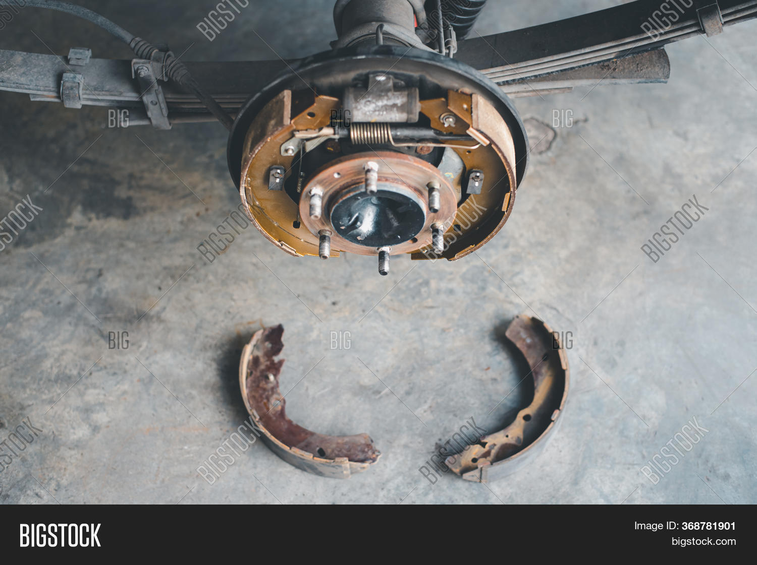 Drum Brake Asbestos Image & Photo (Free Trial) Bigstock