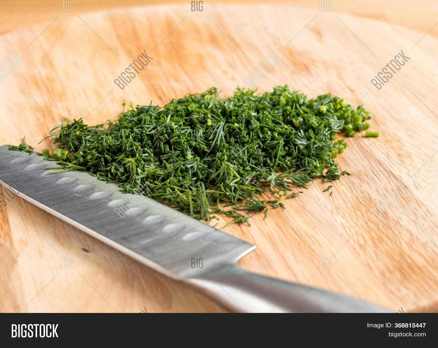 Chopped Dill. Finely Image & Photo (Free Trial) Bigstock