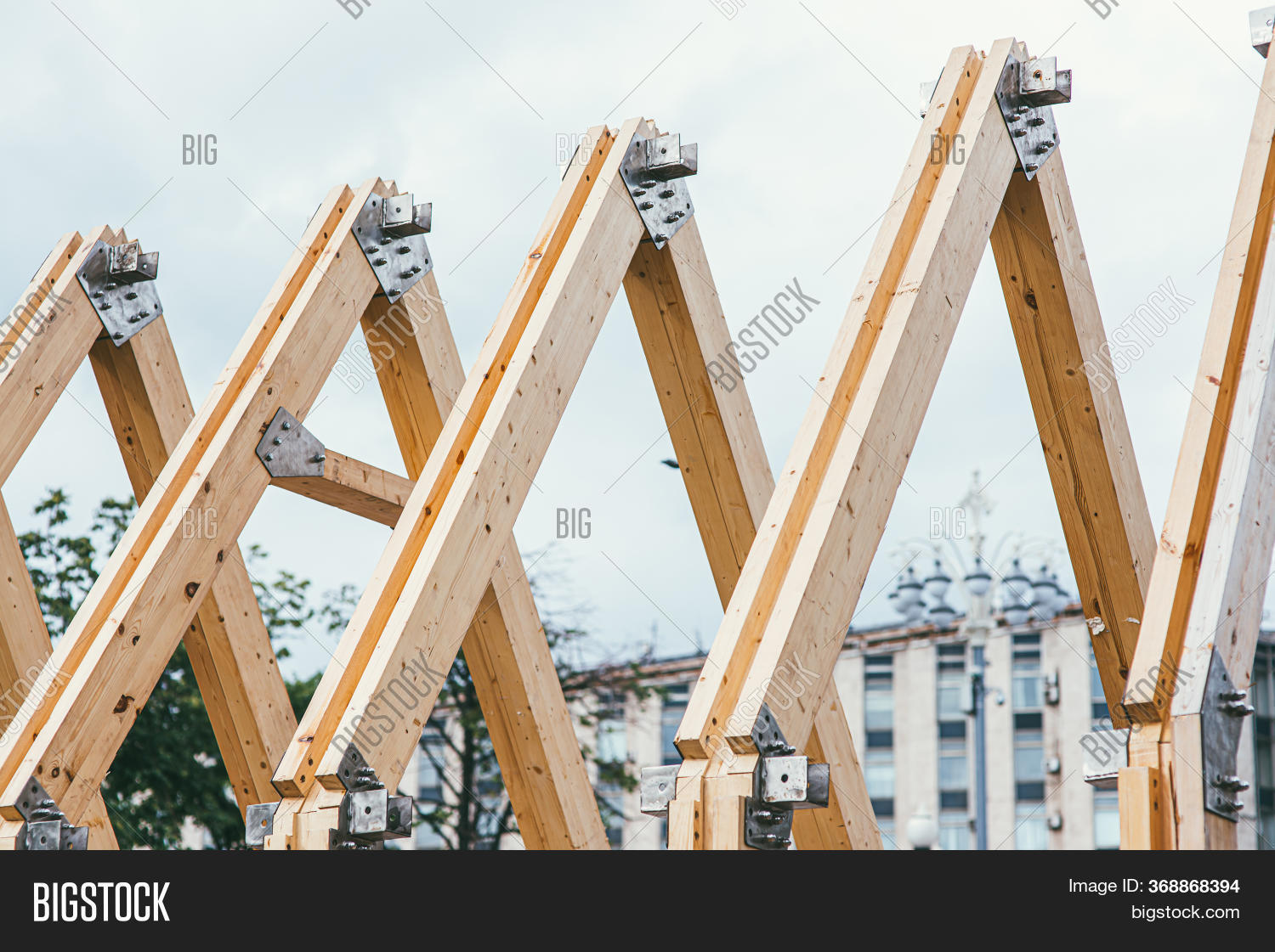 Wooden Rafters Image & Photo (Free Trial) | Bigstock