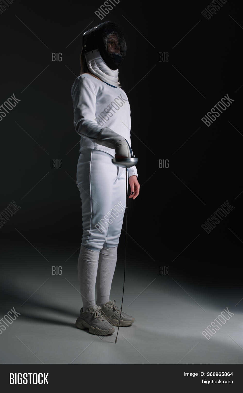 Fencing Suit Mask Image & Photo (Free Trial) Bigstock